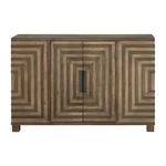 Uttermost Layton Geometric Console Cabinet - 24773. Fixed Price $1164.00.