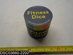 QTY=2 Sets: 978-1-4521-8238-4 Chronicle Books Wooden Fitness Dice. Fixed Price $37.87.