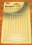 3M SJ5302 Bumpon Blister Pack Clear 0.312" Wide X Long 0.085". Fixed Price $23.00.