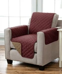 Home Fashion Designs Reversible Furniture Protector Armchair Burgundy/taupe. Fixed Price $24.99.