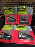Lot Of Scotch Heavy Duty Felt Pads 1.5" 4/PKG Free Shipping. Fixed Price $14.99.