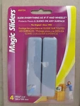 Magic Sliders Adhesive Floor Slides 15/16" X 4" Rectangle 4-PACK! 04124 New. Fixed Price $7.99.
