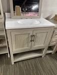 Linon Barkley Vanity Set With Mirror. Fixed Price $499.00.