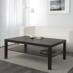 Ikea Coffee Table 118X78X45 Cm Black-brown. Fixed Price $236.37.