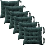 Square Seat Cushion Pads Kitchen Dining Chairs, Soft Comfort Ve. Fixed Price $52.27.
