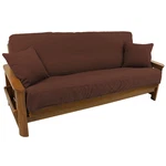 Blazing Needles Solid Twill 8 9 Futon Cover Set 2 Throw Pillows Of 3. Fixed Price $114.70.