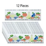 12 Pcs Ceramic Multi-colored Tile 3" X 10" Renovator's Supply. Fixed Price $93.99.
