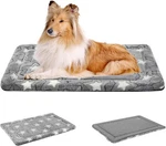 Fancy Dog Bed Mat, Pet Pad Reversible (cool & Warm), Machine Washable Crate. Fixed Price $51.79.