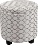 Convenience Concepts DESIGNS4COMFORT Accent Storage Ottoman 15.75". Fixed Price $99.59.