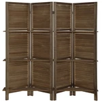 4 Panels Folding Room Divider Screen W Display Shelves 5.6FT Tall Home Office. Fixed Price $69.90.