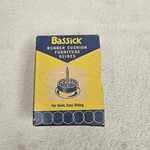 Bassick Rubber Cushion Furniture Glides Set Of 5 Nylon 1 3/4" Diamete. Fixed Price $12.60.