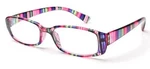 Reading Womens Eyeglasses Floral Flowers Print Stripes Readers +1.0-+4.0. Fixed Price $7.95.