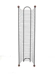 Vintage Atlantic Dvd / Game Wire Storage Rack Tower Holds 38 Discs. Fixed Price $85.00.