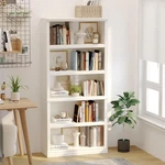 5-SHELF Bookcase Wooden Adjustable Shelves For Home Office, Living Room, Bedroom. Fixed Price $399.00.