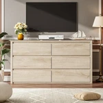 Rustic Farmhouse 6 Dresser For Bedroom Wooden Drawer Hallw. Fixed Price $147.99.