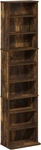 9-SHELF Media Storage Tower Rack Adjustable Shelves Dvd Cd Organizer. Fixed Price $62.97.
