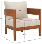 Safavieh Theo Lounge Chair Of 2, Reduced Price 4172700373 PAT7087A-SET2. Fixed Price $319.00.