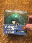 9 Pack Verbatim Pocket Cd-r Color Mini Discs New & Sealed 21 185MB. Fixed Price $9.99.