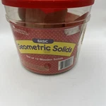 Learning Resources Math Basics Volume Elementary & Up 14 Pieces Geometric Solids. Fixed Price $10.00.