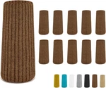 24 Pcs Brown Premium Chair Leg Socks Protectors For Hardwood Floors - Do Not Eas. Fixed Price $26.19.