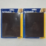 Felt Blankets 2 Pieces Soft Touch 4.5" 6" Waxman Consumer Group Lot Packs. Fixed Price $15.44.