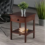Winsome Claire Walnut Finish Table 94918 Open Box. Fixed Price $35.00.