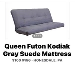 New Sealed Kodiak Was $359 Queen-size Gray Mattress Only 75X54X8 Honesdale Pa. Fixed Price $89.99.