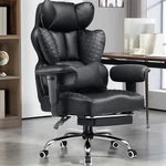 Big And Tall Gaming Chair 400LBS Heavy Duty Office With Foot Rest & Erg.... Fixed Price $298.07.