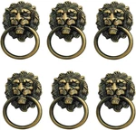 6 Pack Lion Head Knob Pull Handle For Dresser Drawer Cabinet Jewelry Box With. Fixed Price $12.06.