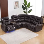 Recliner Sofa Power Reclining Sectional Set W/ Console&bluetooth&led Lights. Fixed Price $1599.99.