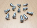 New (set Of 12) X Ikea Drawer Slide Short Wood Screws 109067 Replacement Silver. Fixed Price $8.99.