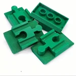 *green* Duplo Brick Adapter (4 Pack) For Brio Bigjigs Ikea Wooden Toy Trains. Fixed Price $10.79.