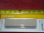 (1404.) Felt Pad 1/2" X 6" (9 Strips/pk) 4717495N Softtouch. Fixed Price $9.92.