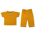 Infant Toddler Gold Scrubs Set, X-small (1-2 Years Old), Childrens. Fixed Price $7.00.