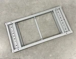 Ikea Galant Desk Table Frame For Top Silver Used 31.5"X23 5/8" 200.805.57. Fixed Price $35.00.