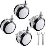 Yescom 4PCS Mute Wheel Replacement Swivel Casters For Mobile Cart With Brake. Fixed Price $59.90.