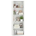 5-SHELF Storage Bookcase Modern Multi-functional Display Cabinet Furniture White. Fixed Price $69.99.