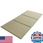 Maxyoyo Japanese Tatami 100 Rush Grass Portable Folding Futon Mattress. Fixed Price $156.26.