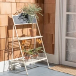 Safavieh Outdoor Collection Natum Plant Stand Pearl White. Fixed Price $88.25.