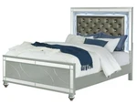 Coaster Gunnison 223211Q Queen Size Platform Bed Frame Upholstered Led Headboard. Fixed Price $799.99.