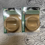 8 New Gripper Caster Cups Non-slip 2-1/4 Faux Wood. Fixed Price $14.00.