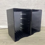 Atlantic 26 Slot Cd 12 Video Game Tower Rack Holder Organizer Black Vintage Y2K. Fixed Price $30.00.