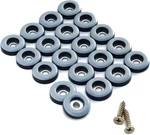 3/4" Screw On Furniture Glides Sliders For Dia -20PACK, Grayish Blue. Fixed Price $18.27.