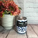 Scout Swig Life Stainless Steel Insulated Tumbler Cup Cooler Blue Leopard. Fixed Price $29.00.