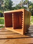 Vintage Solid Wood Spinning Pocket 40 Cd Dvd Holder Storage Rack Taiwan. Fixed Price $89.00.