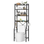 Toilet Bathroom Organizer, 4-TIER Adjustable Storage Rack, Space-saving Shelf. Fixed Price $59.90.