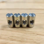 4 Ikea Cross Dowel Nut Sleeve Part # 100505 Same Day Shipping From Usa. Fixed Price $11.99.