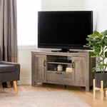 Lionel Corner Tv Stand-weathered Oak-south Shore. Fixed Price $309.99.