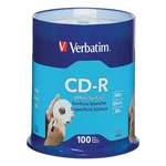 Verbatim 94712 700 MB/80 Min 52X Cd-r Recordable Disc White (100/PACK) New. Fixed Price $33.02.