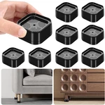 8 Pack Adjustable Furniture Bed Risers 1-2 Inch Heavy Duty Sofa Legs Black. Fixed Price $13.86.